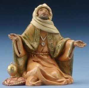 King Balthazar Nativity Figurine Fontanini