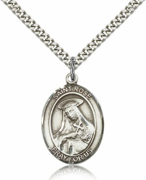 ST. Rose of Lima Sterling Silver