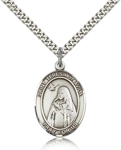 ST. Teresa of Avila Sterling Silver