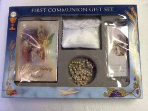 Girl Blessed Trinity Missal First Communion Gift Set