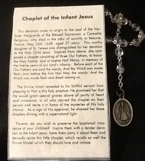 Chaplet of the Infant Jesus