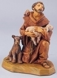St. Francis Nativity Fontanini Figurine